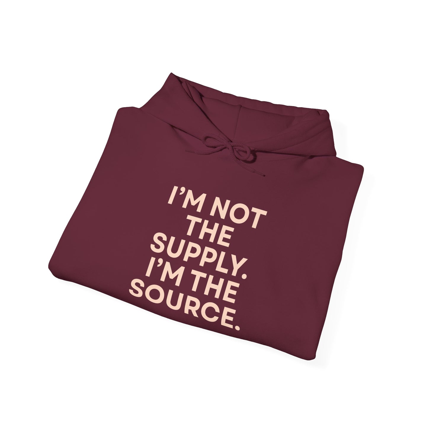 Source Hoodie - Unisex Heavy Blend™ Hooded Sweatshirt, Motivational Gift, Casual Wear, Statement Piece, Cozy Apparel, Self-Empowerment [...]