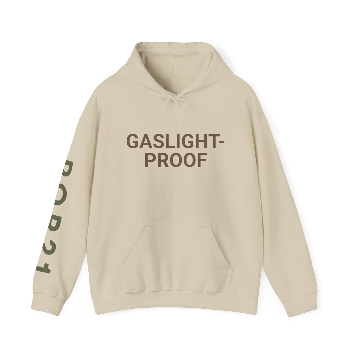 Gaslight-Proof Hoodie | Unisex Heavy Blend Sweatshirt, Cozy Gift, Casual Wear, Awareness Apparel, Street Style